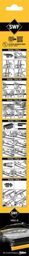 Wischblatt hinten SWF 116145 Bild Wischblatt hinten SWF 116145