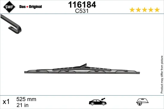 Wischblatt SWF 116184 Bild Wischblatt SWF 116184