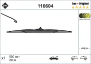 Wischblatt fahrerseitig SWF 116604