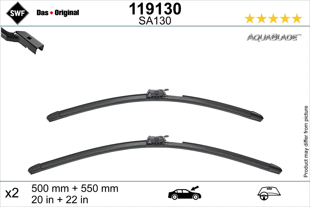 Wischblatt vorne SWF 119130