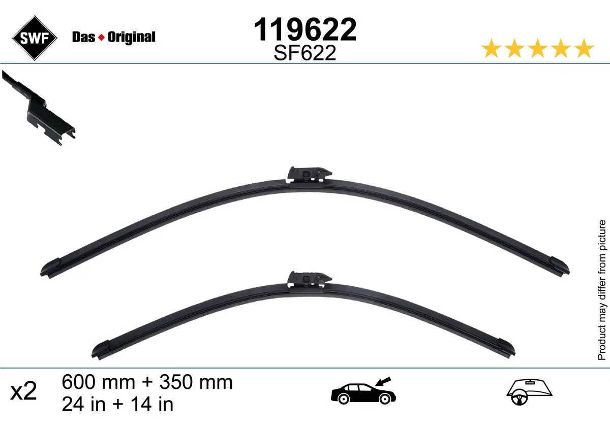 Wischblatt vorne SWF 119622