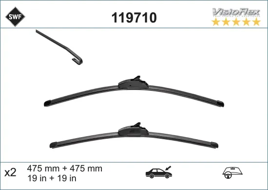 Wischblatt SWF 119710 Bild Wischblatt SWF 119710