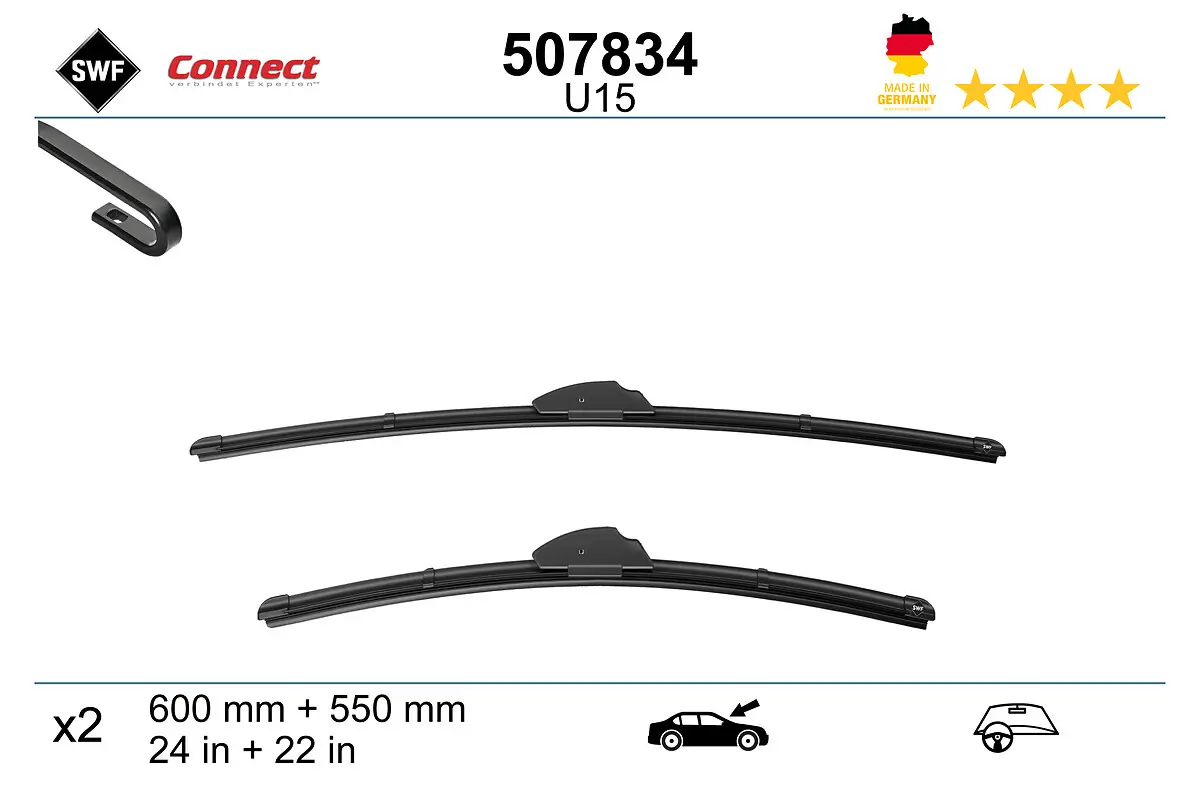 Wischblatt vorne SWF 507834