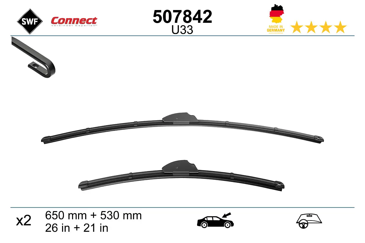 Wischblatt vorne SWF 507842
