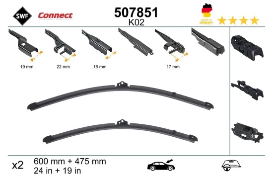 Wischblatt SWF 507851 Bild Wischblatt SWF 507851