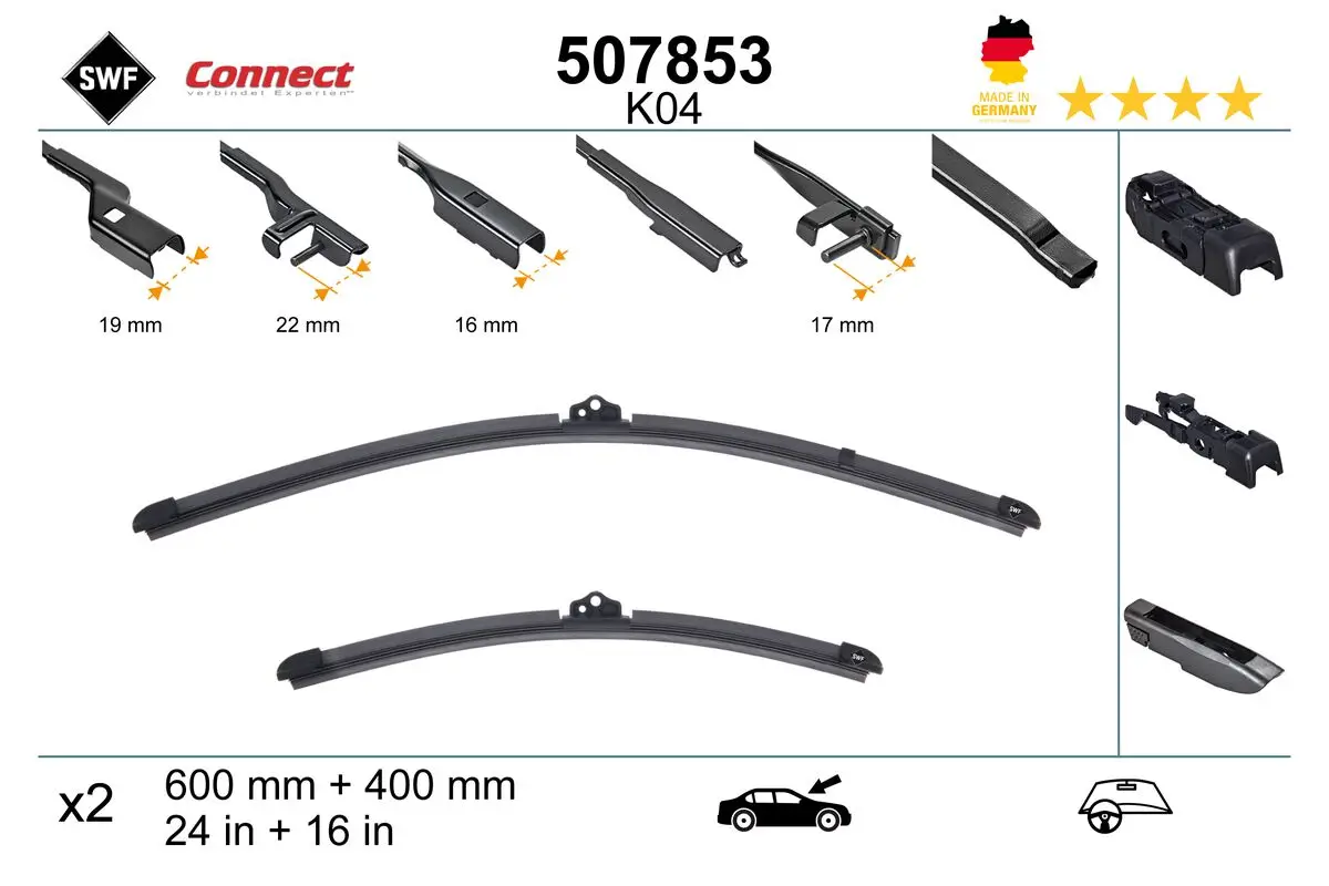 Wischblatt vorne SWF 507853