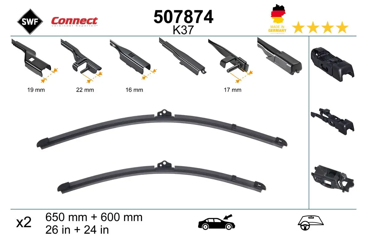 Wischblatt vorne SWF 507874