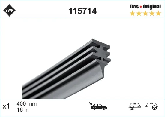 Wischgummi hinten SWF 115714 Bild Wischgummi hinten SWF 115714