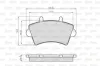 Bremsbelagsatz, Scheibenbremse Vorderachse VALEO 872613