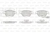 Bremsbelagsatz, Scheibenbremse Vorderachse VALEO 872587 Bild Bremsbelagsatz, Scheibenbremse Vorderachse VALEO 872587