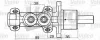 Hauptbremszylinder VALEO 350707