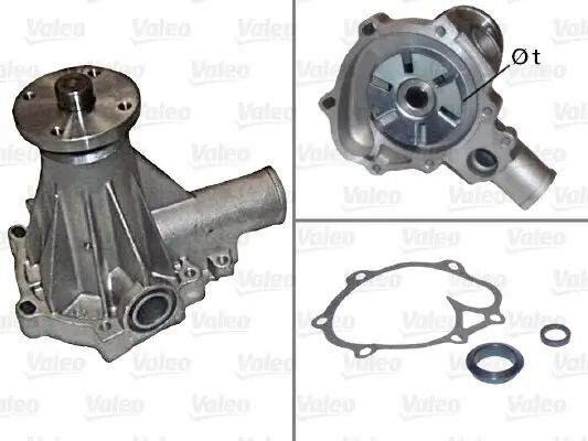 Wasserpumpe, Motorkühlung VALEO 506026 Bild Wasserpumpe, Motorkühlung VALEO 506026