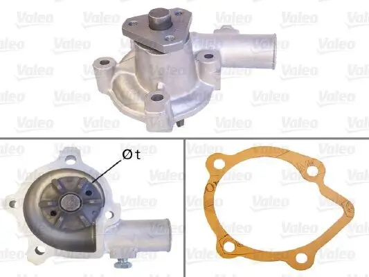 Wasserpumpe, Motorkühlung VALEO 506032 Bild Wasserpumpe, Motorkühlung VALEO 506032