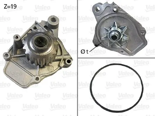Wasserpumpe, Motorkühlung VALEO 506045