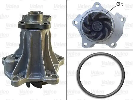 Wasserpumpe, Motorkühlung VALEO 506047