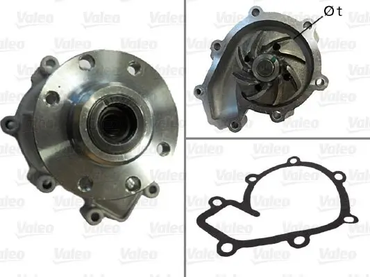 Wasserpumpe, Motorkühlung VALEO 506060 Bild Wasserpumpe, Motorkühlung VALEO 506060