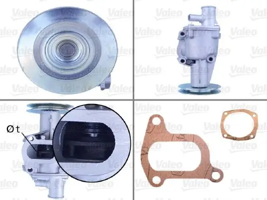 Wasserpumpe, Motorkühlung VALEO 506079 Bild Wasserpumpe, Motorkühlung VALEO 506079