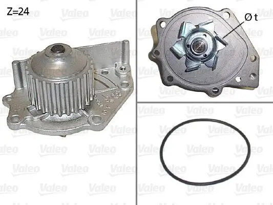Wasserpumpe, Motorkühlung VALEO 506114