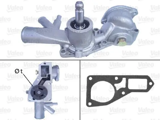 Wasserpumpe, Motorkühlung VALEO 506122 Bild Wasserpumpe, Motorkühlung VALEO 506122