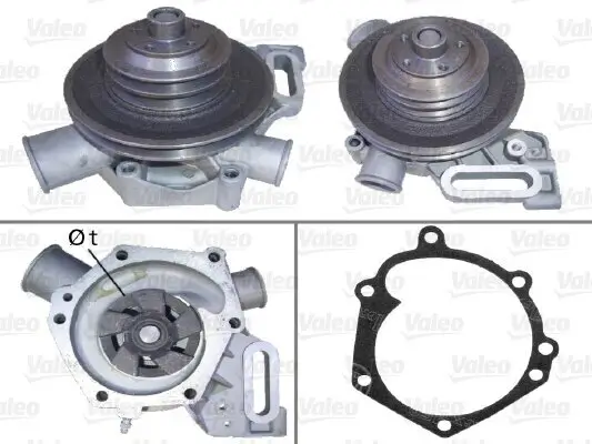 Wasserpumpe, Motorkühlung VALEO 506178 Bild Wasserpumpe, Motorkühlung VALEO 506178