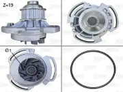 Wasserpumpe, Motorkühlung VALEO 506240