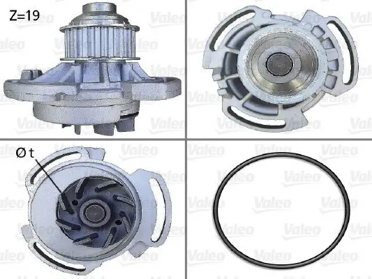 Wasserpumpe, Motorkühlung VALEO 506240 Bild Wasserpumpe, Motorkühlung VALEO 506240
