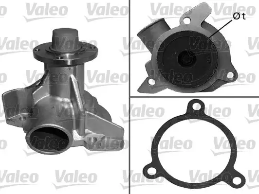 Wasserpumpe, Motorkühlung VALEO 506278 Bild Wasserpumpe, Motorkühlung VALEO 506278