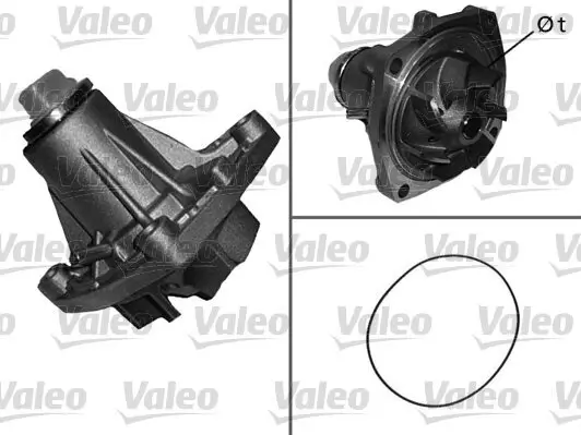 Wasserpumpe, Motorkühlung VALEO 506281 Bild Wasserpumpe, Motorkühlung VALEO 506281