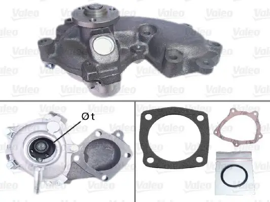 Wasserpumpe, Motorkühlung VALEO 506298 Bild Wasserpumpe, Motorkühlung VALEO 506298