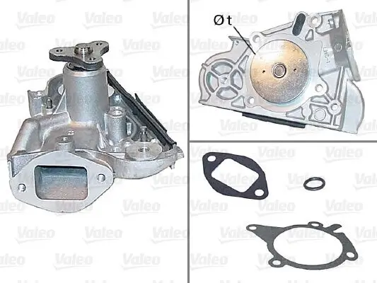 Wasserpumpe, Motorkühlung VALEO 506401 Bild Wasserpumpe, Motorkühlung VALEO 506401