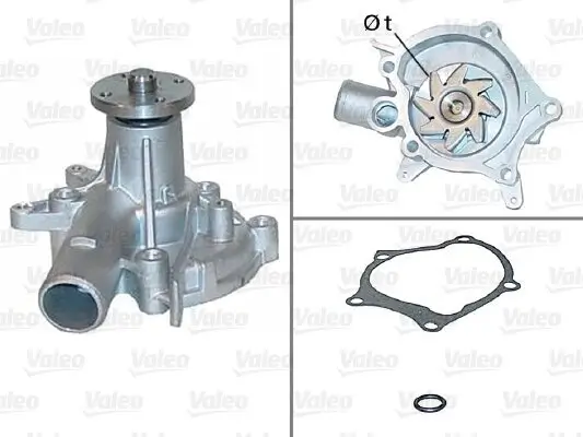 Wasserpumpe, Motorkühlung VALEO 506405 Bild Wasserpumpe, Motorkühlung VALEO 506405