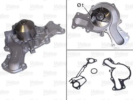 Wasserpumpe, Motorkühlung VALEO 506408