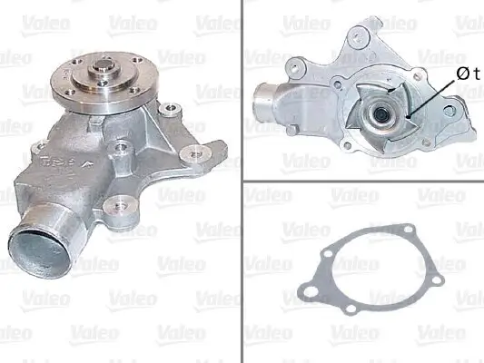 Wasserpumpe, Motorkühlung VALEO 506446 Bild Wasserpumpe, Motorkühlung VALEO 506446