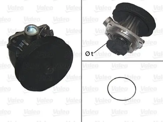 Wasserpumpe, Motorkühlung VALEO 506613 Bild Wasserpumpe, Motorkühlung VALEO 506613