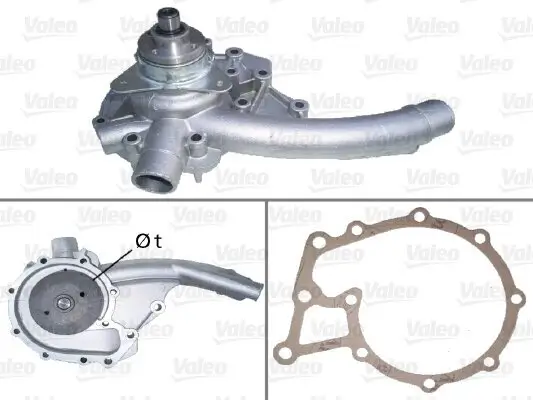 Wasserpumpe, Motorkühlung VALEO 506639