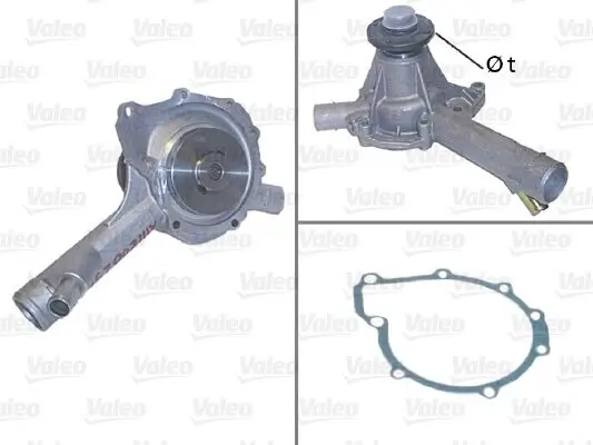 Wasserpumpe, Motorkühlung VALEO 506660 Bild Wasserpumpe, Motorkühlung VALEO 506660