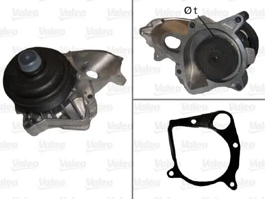 Wasserpumpe, Motorkühlung VALEO 506664 Bild Wasserpumpe, Motorkühlung VALEO 506664