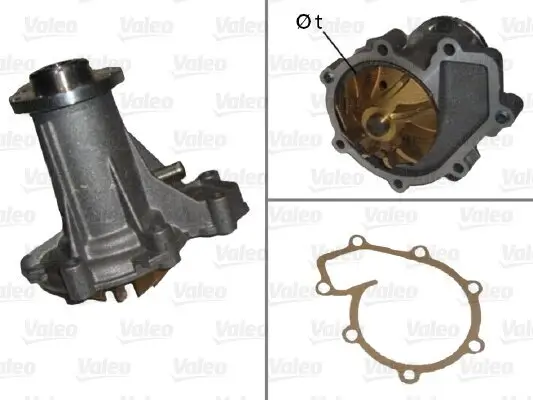 Wasserpumpe, Motorkühlung VALEO 506671