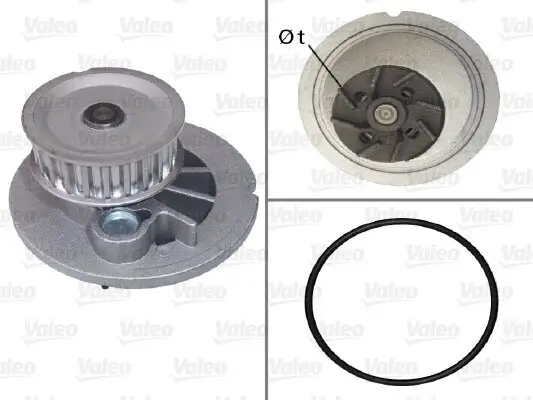 Wasserpumpe, Motorkühlung VALEO 506703