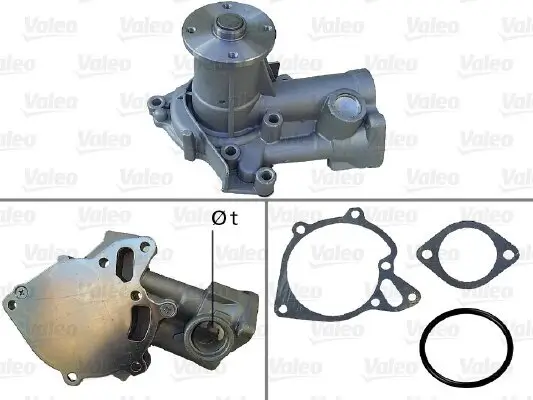 Wasserpumpe, Motorkühlung VALEO 506778 Bild Wasserpumpe, Motorkühlung VALEO 506778