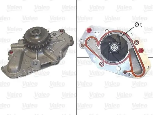 Wasserpumpe, Motorkühlung VALEO 506803 Bild Wasserpumpe, Motorkühlung VALEO 506803