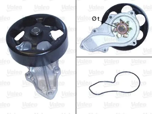 Wasserpumpe, Motorkühlung VALEO 506810 Bild Wasserpumpe, Motorkühlung VALEO 506810