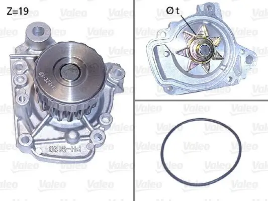 Wasserpumpe, Motorkühlung VALEO 506811 Bild Wasserpumpe, Motorkühlung VALEO 506811