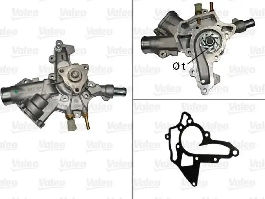 Wasserpumpe, Motorkühlung VALEO 506838 Bild Wasserpumpe, Motorkühlung VALEO 506838