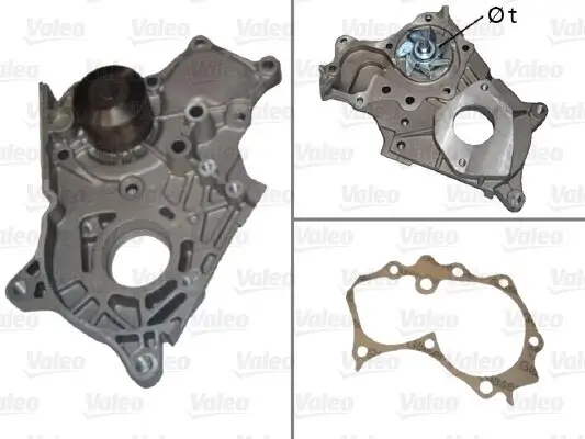 Wasserpumpe, Motorkühlung VALEO 506849 Bild Wasserpumpe, Motorkühlung VALEO 506849