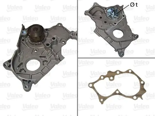 Wasserpumpe, Motorkühlung VALEO 506851 Bild Wasserpumpe, Motorkühlung VALEO 506851