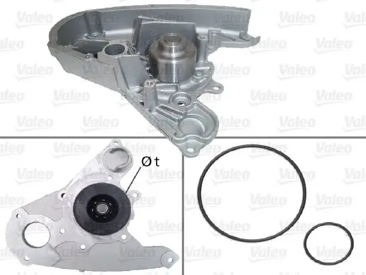 Wasserpumpe, Motorkühlung VALEO 506864 Bild Wasserpumpe, Motorkühlung VALEO 506864