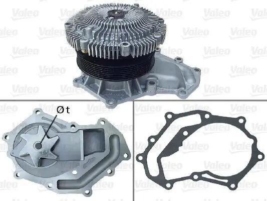 Wasserpumpe, Motorkühlung VALEO 506868 Bild Wasserpumpe, Motorkühlung VALEO 506868