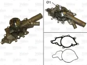 Wasserpumpe, Motorkühlung VALEO 506875