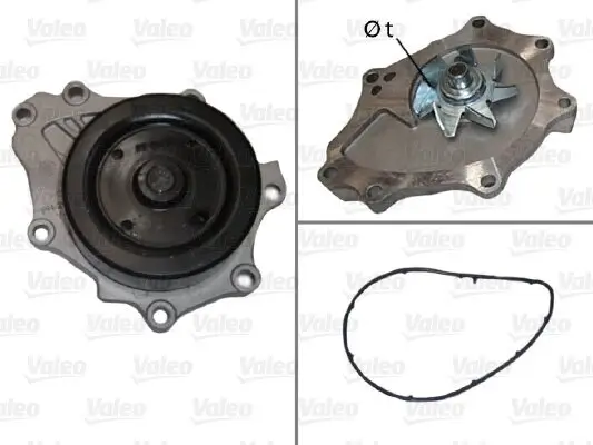 Wasserpumpe, Motorkühlung VALEO 506905